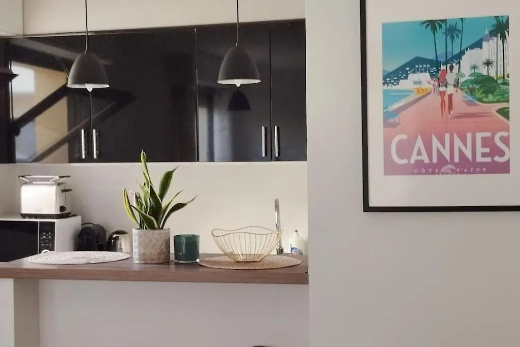 דירה Un Ete A Cannes, Studio Cosy A 10' De La Croisette